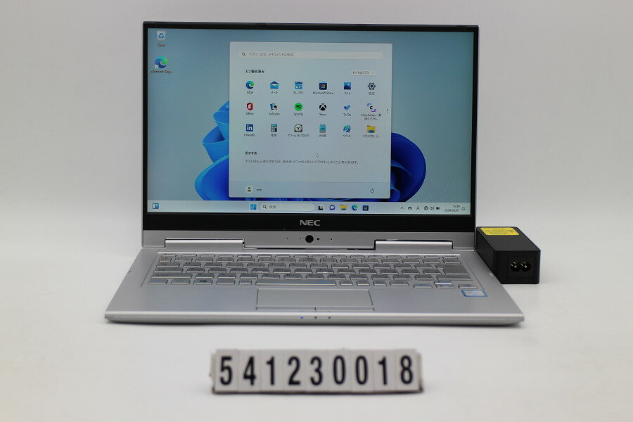 【ジャンク品】NEC PC-VK23TGVG9UEY Core i5 6200U 2.3GHz/4GB/128GB(SSD)/Win11 タッチパネル不良【中古】【20240302】