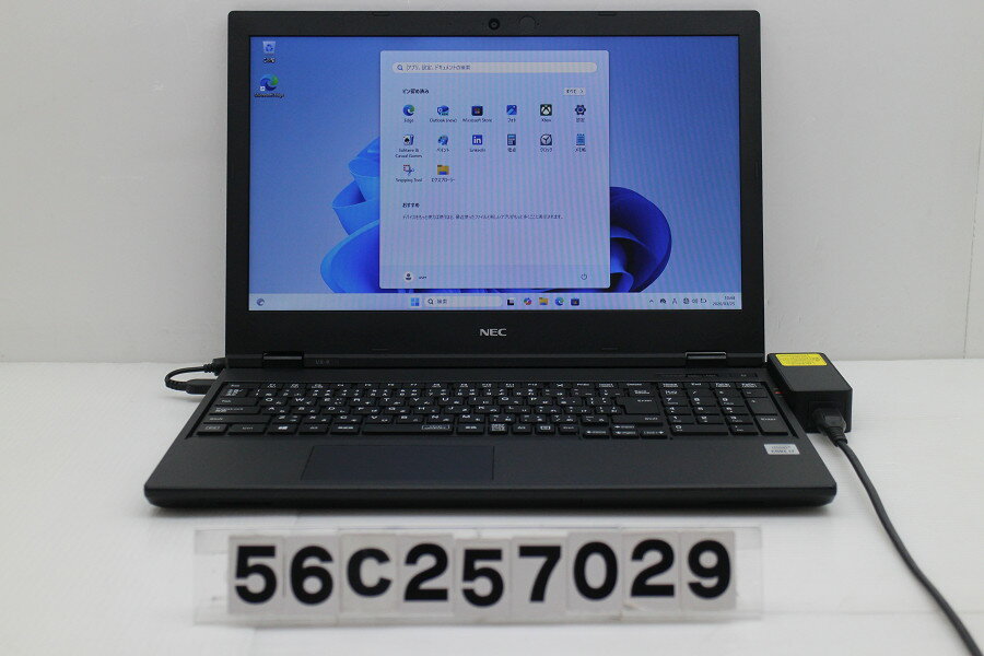 Rakuten - 【ジャンク品】NEC PC-VKH18XZG9 Core i7 10610U 1.8GHz/16GB/256GB(SSD)/DVD/15.6W/FWXGA(1366x768)/Win11【中古】【20260331】