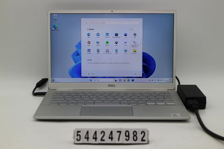 DELL Inspiron 5391 Core i5 10210U 1.6GHz/8GB/256GB(SSD)/13.3W/FHD(1920x1080)/Win11【中古】【20240529】