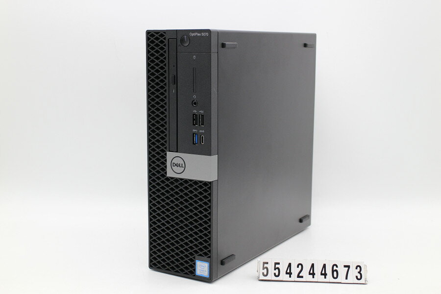 DELL Optiplex 5070 SFF Core i5 9600 3.1GHz/8GB/256GB(SSD)+500GB/DVD/Win11/GeFoce GT730【中古】【20240525】