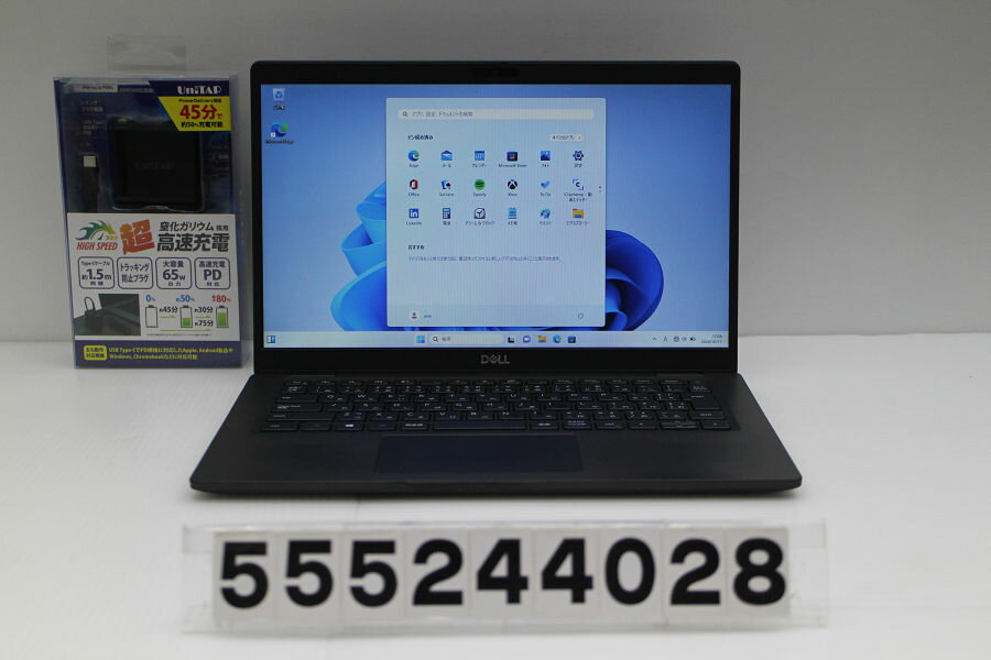 DELL Latitude 7310 Core i5 10210U 1.6GHz/8GB/256GB(SSD)/13.3W/FWXGA(1366x768)/Win11 文字消えあり【中古】【20241019】