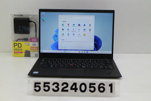 Lenovo ThinkPad X1 Carbon 6th Gen Core i5 8250U 1.6GHz/8GB/256GB(SSD)/14W/FHD(1920x1080)/Win11【中古】【20241121】 Lenovo ThinkPad X1 Carbon 6th Gen Core i5 8250U 1.6GHz/8GB/256GB(SSD)/14W/FHD(1920x1080)/Win11【中古】【20241121】