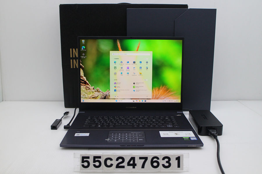ASUS ProArt StudioBook Pro 17 Core i7 9750H 2.6GHz/32GB/1TB(SSD)/17W/WUXGA/Win11/Quadro RTX3000 with Max-Q design【中古】【20250109】