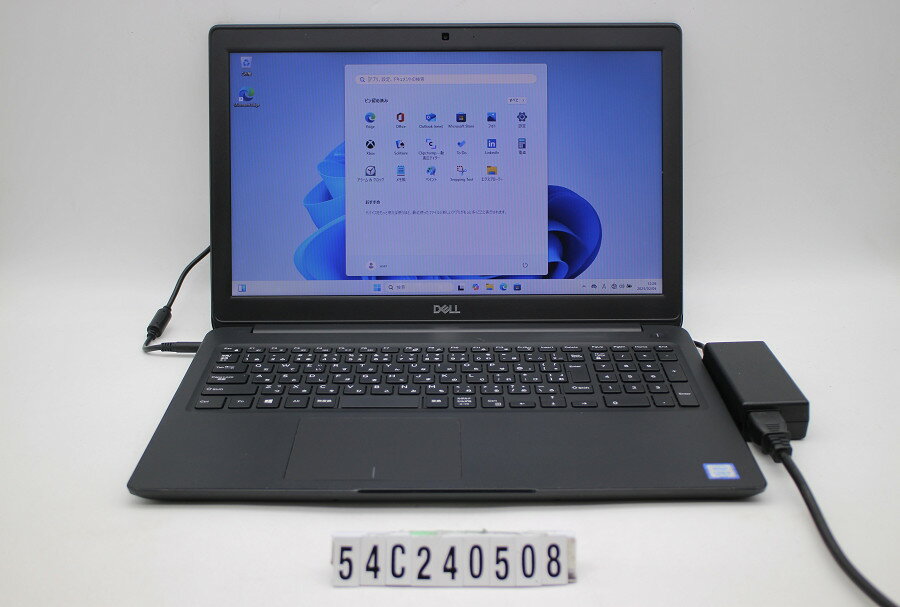 DELL Latitude 3500 Core i3 8145U 2.1GHz/8GB/256GB(SSD)/15.6W/FWXGA(1366x768)/Win11【中古】【20250213】