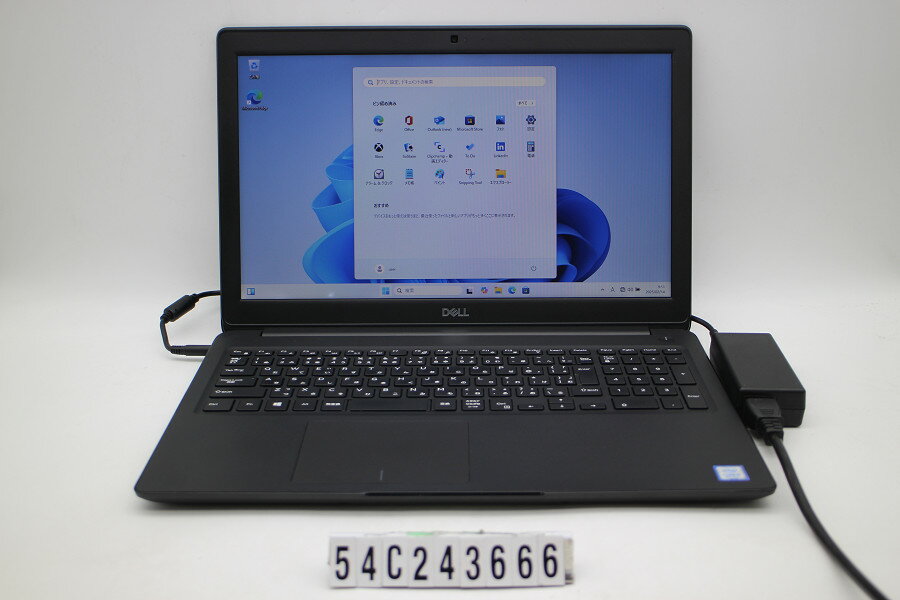 DELL Latitude 3500 Core i3 8145U 2.1GHz/8GB/256GB(SSD)/15.6W/FWXGA(1366x768)/Win11 画面シミあり【中古】【20250218】