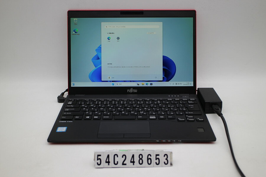 富士通 LIFEBOOK U939/A Core i5 8365U 1.6GHz/8GB/256GB(SSD)/13.3W/FHD(1920x1080)/Win11 画面黄ばみあり【中古】【20250227】