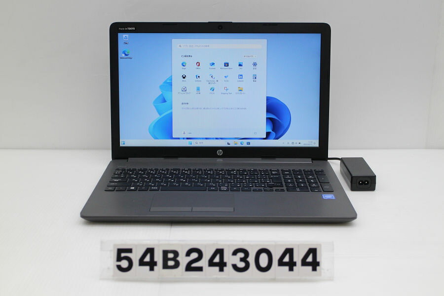 hp 250 G7 Celeron N4000 1.1GHz/8GB/256GB(SSD)/Multi/15.6W/FWXGA(1366x768)/Win11【中古】【20250326】