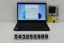 Lenovo ThinkPad L13 Gen2 Core i3 1115G4 3GHz/8GB/256GB(SSD)/13.3W/FWXGA(1366x768)/Win11 USB不良【中古】【20250416】