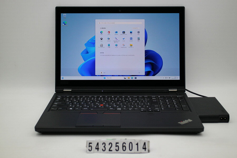 Lenovo ThinkPad P53 Core i7 9850H 2.6GHz/32GB/256GB(SSD)+1TB/4K タッチパネル/Win11/Quadro T2000 画面焼けあり【中古】【20250411】