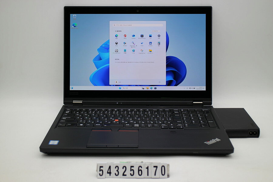 JC0862 美品 レノボ ノートPC P53 4K OLED タッチパネル i7 32GB Win11