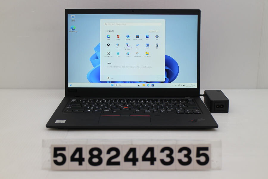 Lenovo ThinkPad X1 Carbon 8th Gen Core i5 10210U 1.6GHz/8GB/256GB(SSD)/14W/FHD(1920x1080)/Win11 クリックボタン不良【中古】【20250422】