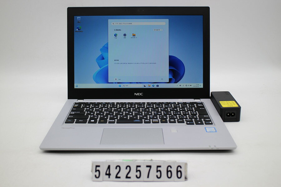 NEC PC-VKT16BZG4 Core i5 8250U 1.6GHz/8GB/128GB(SSD)/12.5W/FWXGA(1366x768)/Win11【中古】【20250418】