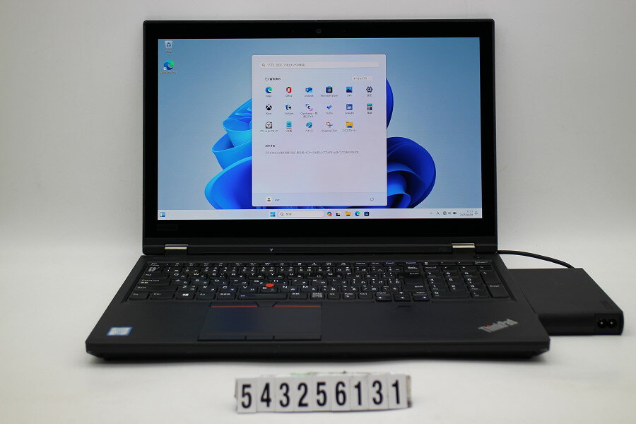 Lenovo ThinkPad P53 Core i7 9850H 2.6GHz/32GB/256GB(SSD)+1TB/15.6W/4K タッチパネル/Win11/NVIDIA Quadro T2000【中古】【20250411】