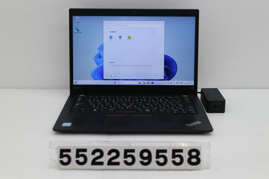 Lenovo ThinkPad X390 Core i5 8265U 1.6GHz/8GB/256GB(SSD)/13.3W/FHD(1920x1080)/Win11 キー文字消えあり【中古】【20250508】