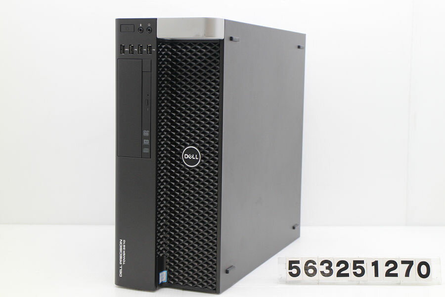 DELL Precision Tower 5810 Xeon E5-1650 v4 3.6GHz/73728/1TB(SSD)+8TB/Multi/RS232C/Win10/NVIDIA Quadro P4000 8GB【中古】【20250502】