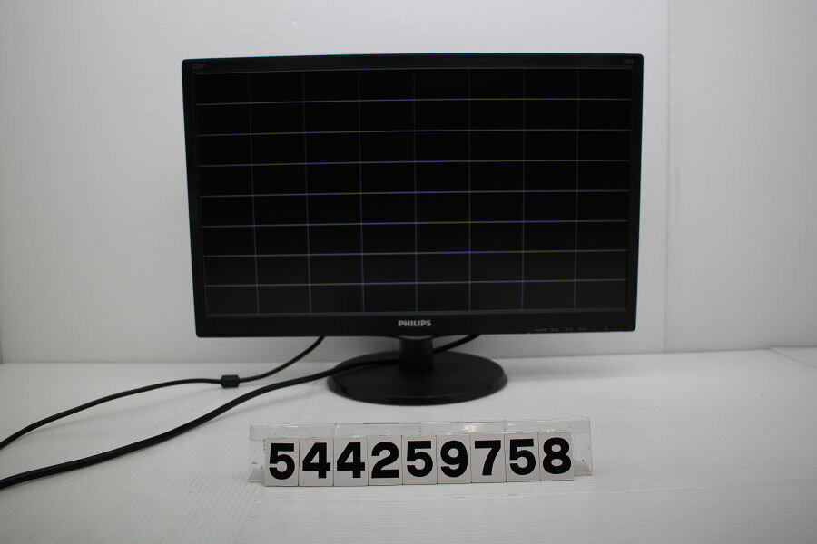PHILIPS 223V5LHSB/11 21.5インチ FHD(1920x1080)液晶モニター D-Sub×1/HDMI×1【中古】【20250509】