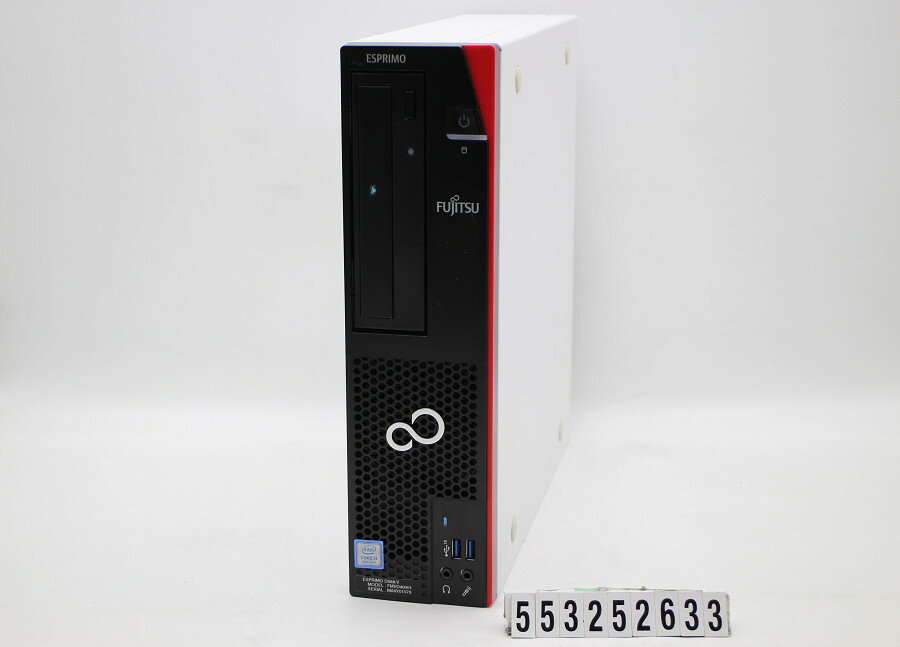 富士通 ESPRIMO D588/V Core i3 8100 3.6GHz/8GB/128GB(SSD)+500GB/DVD/Win11【中古】【20250508】