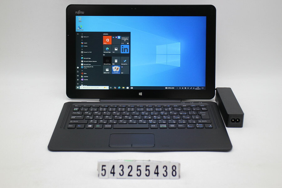 富士通 ARROWS Tab R727/R Core i3 7100U 2.4GHz/4GB/128GB(SSD)/12.5W/FHD(1920x1080) タッチパネル/Win10【中古】【20250520】