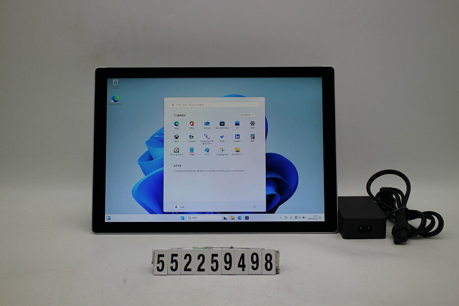 Microsoft Surface Pro 7 128GB Core i5 1035G4 1.1GHz/8GB/128GB(SSD)/12.3W/(2736x1824) タッチパネル/Win11【中古】【20250530】