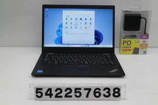 Lenovo ThinkPad L13 Gen2 Core i3 1135G4 3GHz/8GB/256GB(SSD)/13.3W/FWXGA(1366x768)/Win11 画面シミあり【中古】【20250618】 Lenovo ThinkPad L13 Gen2 Core i3 1135G4 3GHz/8GB/256GB(SSD)/13.3W/FWXGA(1366x768)/Win11 画面シミあり【中古】【20250618】