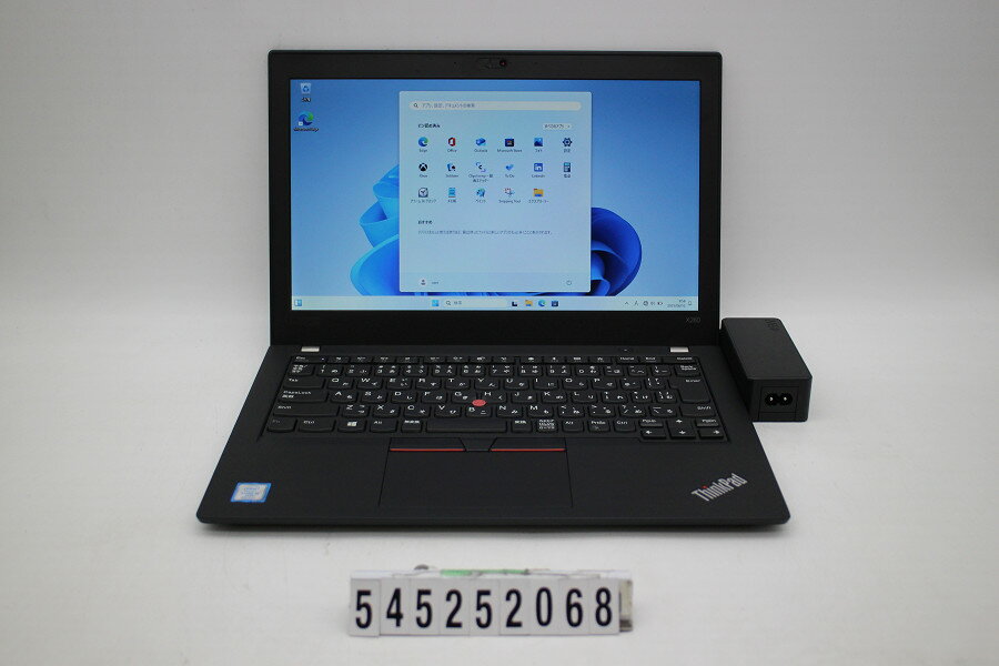 Lenovo ThinkPad X280 Core i5 8350U 1.7GHz/8GB/256GB(SSD)/12.5W/FWXGA(1366x768)/Win11【中古】【20250618】