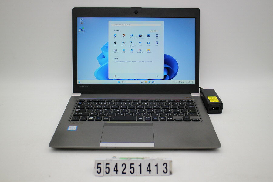 dynabook dynabook R63/DN Core i5 8250U 1.6GHz/8GB/256GB(SSD)/13.3W/FWXGA(1366x768)/Win11 パーム..