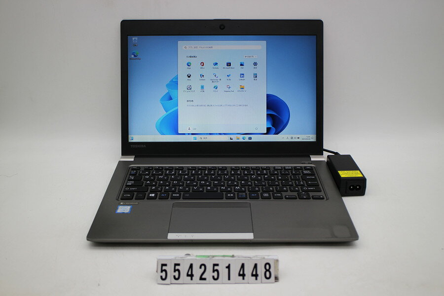 dynabook dynabook R63/DN Core i5 8250U 1.6GHz/8GB/256GB(SSD)/13.3W/FWXGA(1366x768)/Win11 パームレスト変色あり【中古】【20250701】