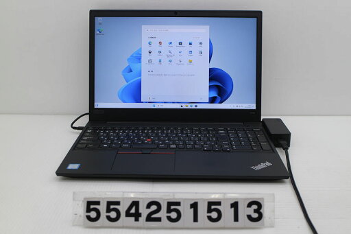 Lenovo ThinkPad E590 Core i3 8145U 2.1GHz/8GB/256GB(SSD)/15.6W/FHD(1920x1080)/Win11 キーランプ不良【中古】【20250625】 Lenovo ThinkPad E590 Core i3 8145U 2.1GHz/8GB/256GB(SSD)/15.6W/FHD(1920x1080)/Win11 キーランプ不良【中古】【20250625】