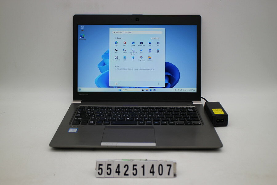 dynabook dynabook R63/DN Core i5 8250U 1.6GHz/8GB/256GB(SSD)/13.3W/FWXGA(1366x768)/Win11【中古】【20250701】