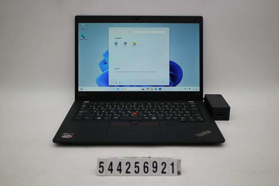 Lenovo ThinkPad X395 Ryzen 5 PRO 3500U 2.1GHz/8GB/256GB(SSD)/13.3W/FHD(1920x1080)/Win11 文字消え..
