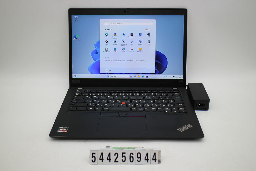 Lenovo ThinkPad X395 Ryzen 5 PRO 3500U 2.1GHz/8GB/256GB(SSD)/13.3W/FHD(1920x1080)/Win11【中古】【20250703】