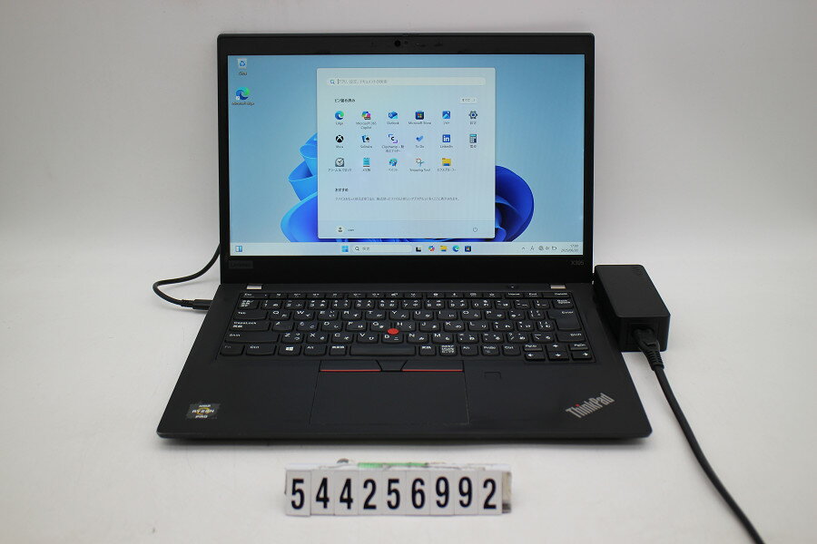 Lenovo ThinkPad X395 Ryzen 5 PRO 3500U 2.1GHz/8GB/256GB(SSD)/13.3W/FHD(1920x1080)/Win11 文字消えあり【中古】【20250704】