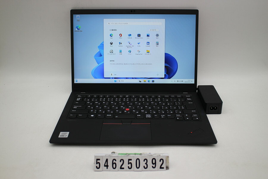 Lenovo ThinkPad X1 Carbon 8th Gen Core i7 10510U 1.8GHz/16GB/512GB(SSD)/14W/FHD(1920x1080)/Win11【中古】【20250731】