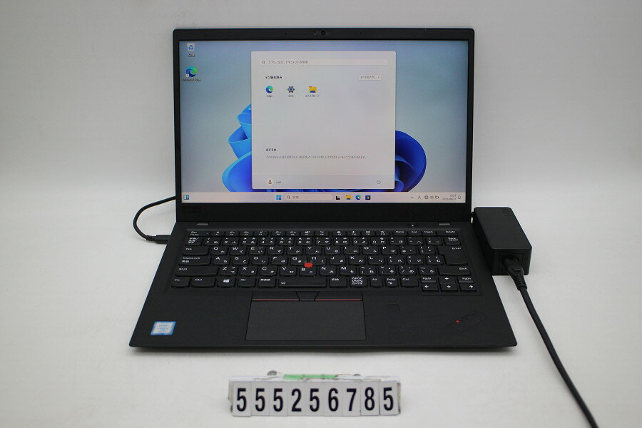 Lenovo ThinkPad X1 Carbon 6th Gen Core i5 8350U 1.7GHz/8GB/256GB(SSD)/14.0W/FHD(1920x1080) タッチパネル/Win11【中古】【20250806】