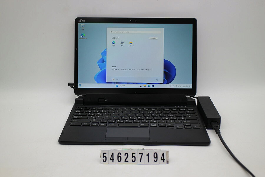 富士通 ARROWS Tab Q739/AE Core i3 8145U 2.1GHz/4GB/128GB(SSD)/13.3W/FHD(1920x1080) タッチパネル/Win11 バッテリ劣化【中古】【20250821】(2)