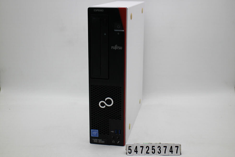 富士通 ESPRIMO D558/B Celeron G4930 3.2GHz/8GB/256GB(SSD)/DVD/Win11【中古】【20250822】