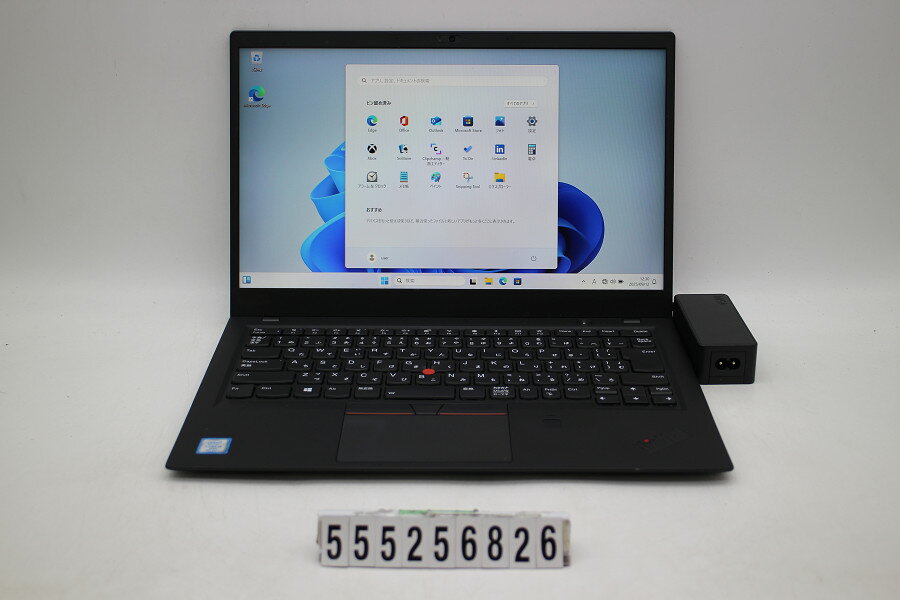 Lenovo ThinkPad X1 Carbon 6th Gen Core i5 8350U 1.7GHz/8GB/256GB/FHD(1920x1080) タッチパネル/Win11 外装べたつきあり【中古】【20250917】
