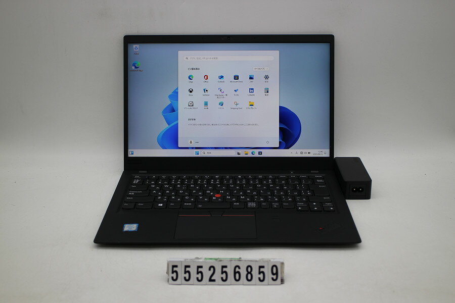 Lenovo ThinkPad X1 Carbon 6th Gen Core i5 8350U 1.7GHz/8GB/256GB(SSD)/14W/FHD(1920x1080) タッチ..