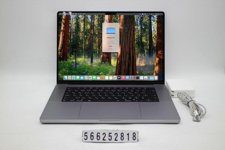 Apple MacBook Pro 16in 2023 A2780 スペースグレイ Apple M2 Pro 1GHz/32GB/1TB(SSD)/16W/3456x2234LiquidRetinaXDR【中古】【20250926】