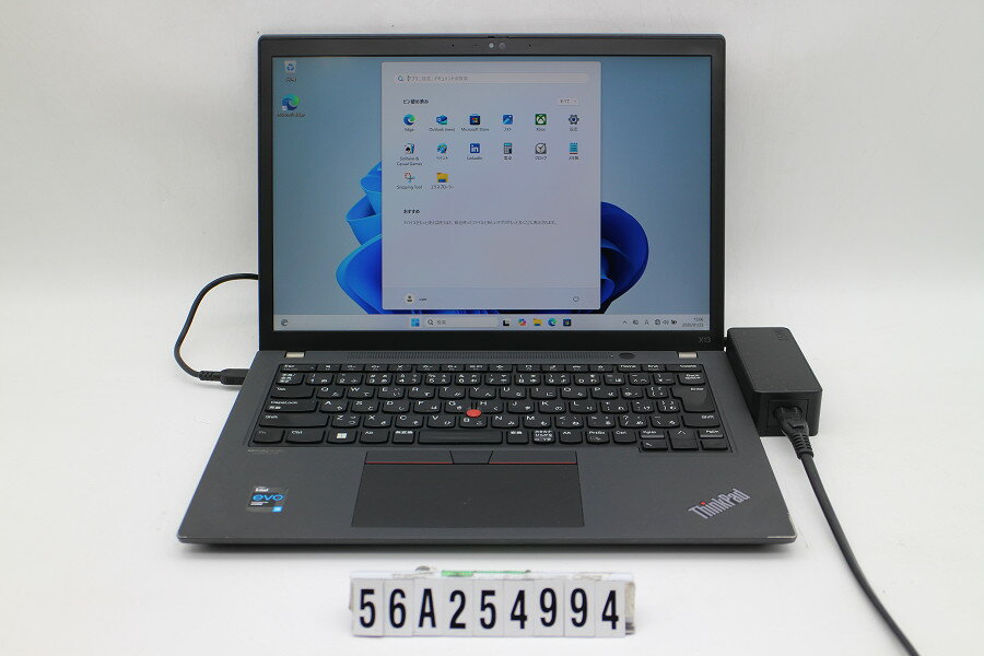 12 inches - Lenovo ThinkPad X13 Gen2 Core i5 1135G7 2.4GHz/8GB/256GB(SSD)/13.3W/WUXGA(1920x1200)/Win11 キー文字消えあり【中古】【20260127】