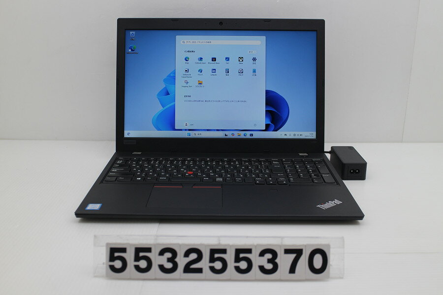 Lenovo ThinkPad L580 Core i5 8250U 1.6GHz/8GB/256GB(SSD)/15.6W/FWXGA(1366x768)/Win11 キー文字消えあり【中古】【20251121】