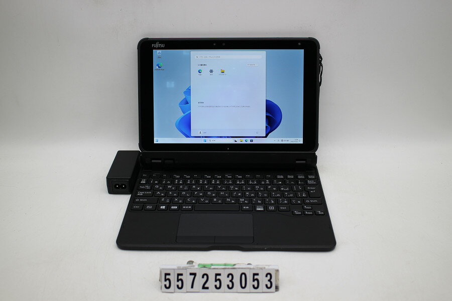 富士通 ARROWS Tab Q5010/DEG Celeron N4000 1.1GHz/4GB/128GB/10.1W/WUXGA(1920x1200) タッチパネル/Win11 白シミあり【中古】【20251029】