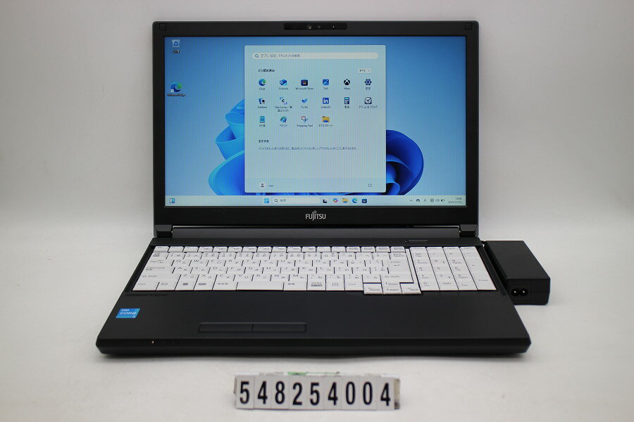 富士通 LIFEBOOK A5512/KX Core i3 1215U 2.5GHz/8GB/256GB(SSD)/Multi/15.6W/FWXGA(1366x768)/Win11【中古】【20251118】