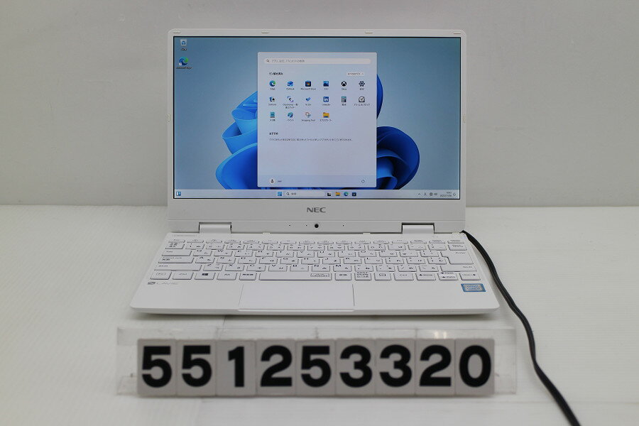 【ジャンク品】NEC PC-GN13S68AF Core i5 8200Y 1.3GHz/8GB/256GB(SSD)/12.5W/FHD(1920x1080)/Win11 バ..