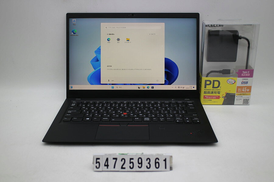13 inches - Lenovo ThinkPad X1 Carbon 6th Gen Core i5 8350U 1.7GHz/8GB/256GB(SSD)/14.0W/FHD(1920x1080) タッチパネル/Win11【中古】【20251128】