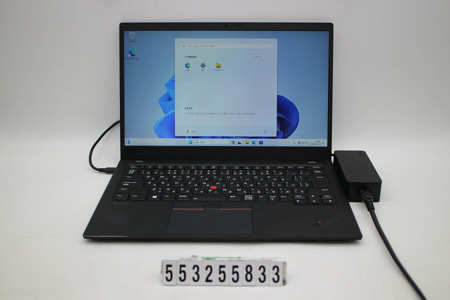 Lenovo ThinkPad X1 Carbon 8th Gen Core i5 10210U 1.6GHz/8GB/256GB(SSD)/14W/FHD(1920x1080)/Win11【中古】【20251128】
