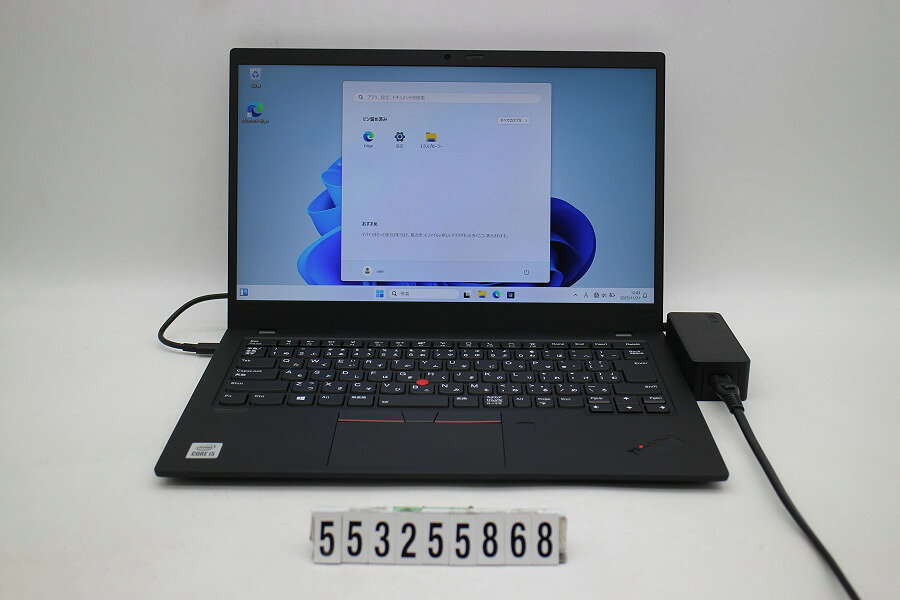 乐天商城 - Lenovo ThinkPad X1 Carbon 8th Gen Core i5 10210U 1.6GHz/8GB/256GB(SSD)/14W/FHD(1920x1080)/Win11【中古】【20251128】