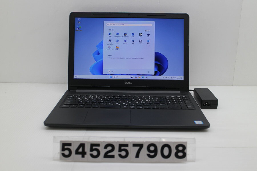 15 吋 - DELL Vostro 3578 Core i3 8130U 2.2GHz/8GB/128GB(SSD)/Multi/15.6W/FWXGA(1366x768)/Win11 画面シミあり【中古】【20260106】
