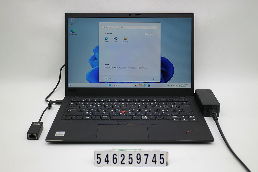 Rakuten - Lenovo ThinkPad X1 Carbon 8th Gen Core i5 10210U 1.6GHz/8GB/256GB(SSD)/14W/FHD(1920x1080)/Win11【中古】【20251218】