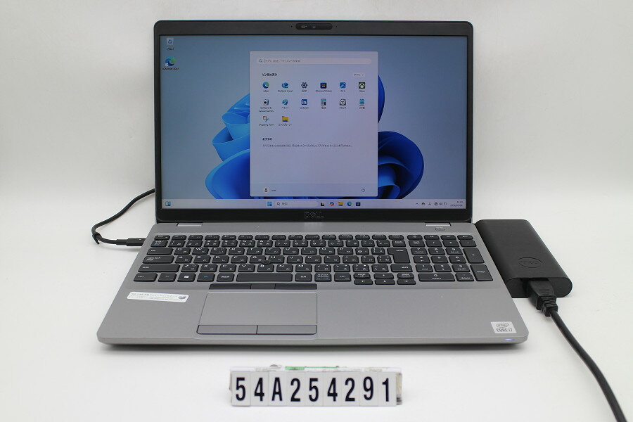 DELL Precision 3551 Core i7 10850H 2.7GHz/16GB/256GB(SSD)/15.6W/FHD(1920x1080)/Win11/NVIDIA Quadro P620【中古】【20260114】